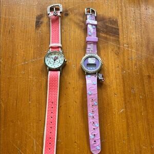Hello Kitty Pink and Coral Watches